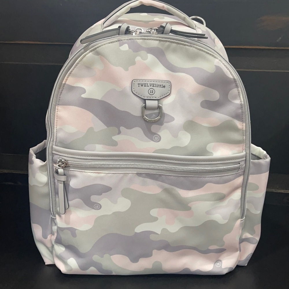 TwelveLittle MIDI-GO BACKPACK IN BLUSH CAMO